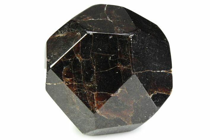 Faceted and Polished Almandine Garnet #350311